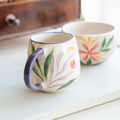 Blossom Mug - Vibrant Colorful Ceramic Mug