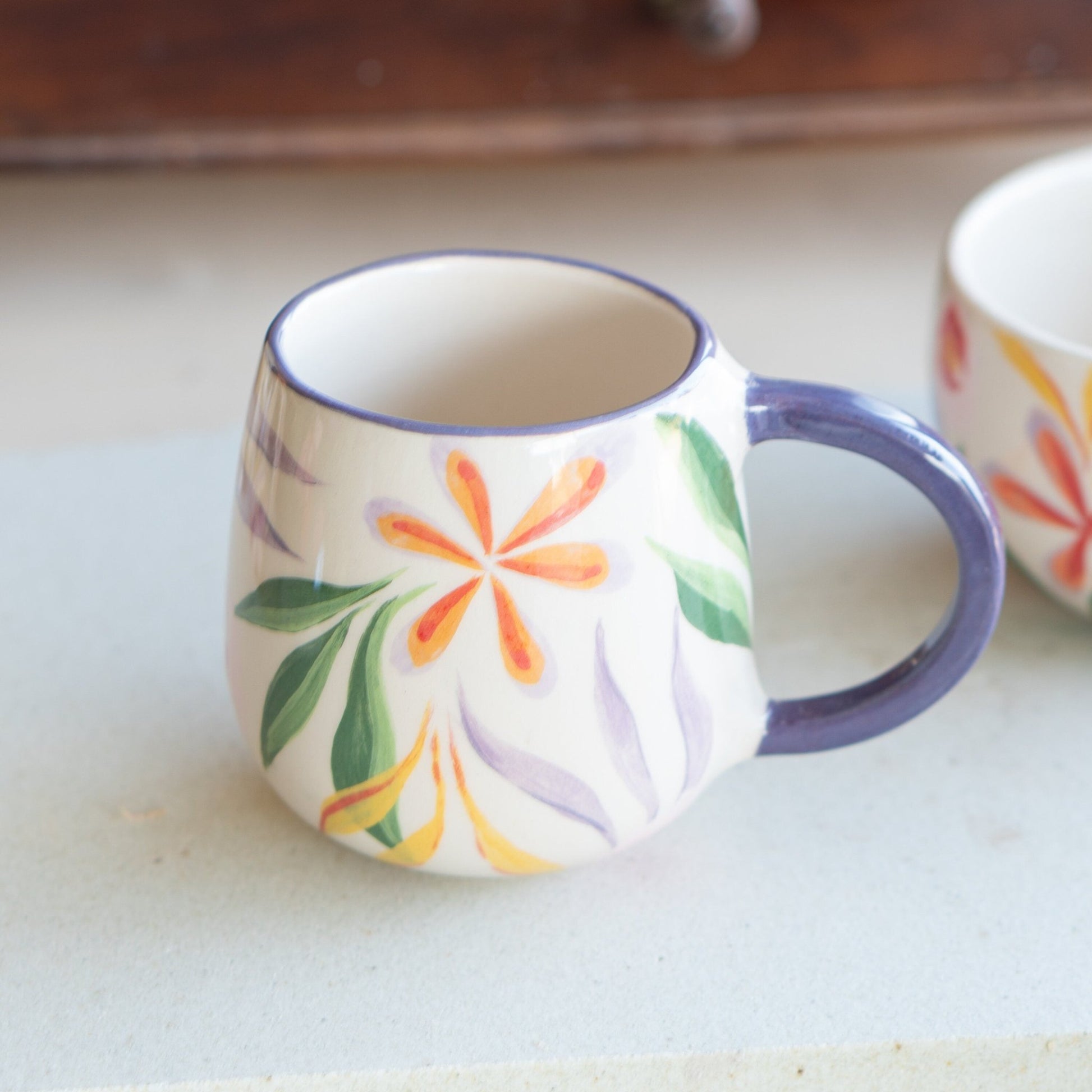 Blossom Mug - Vibrant Colorful Ceramic Mug