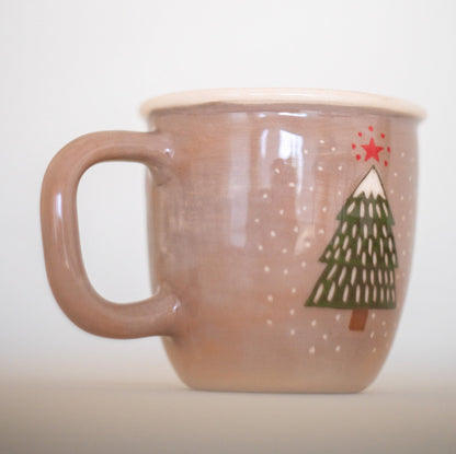 Christmas Coffee Mug - New Year Tree