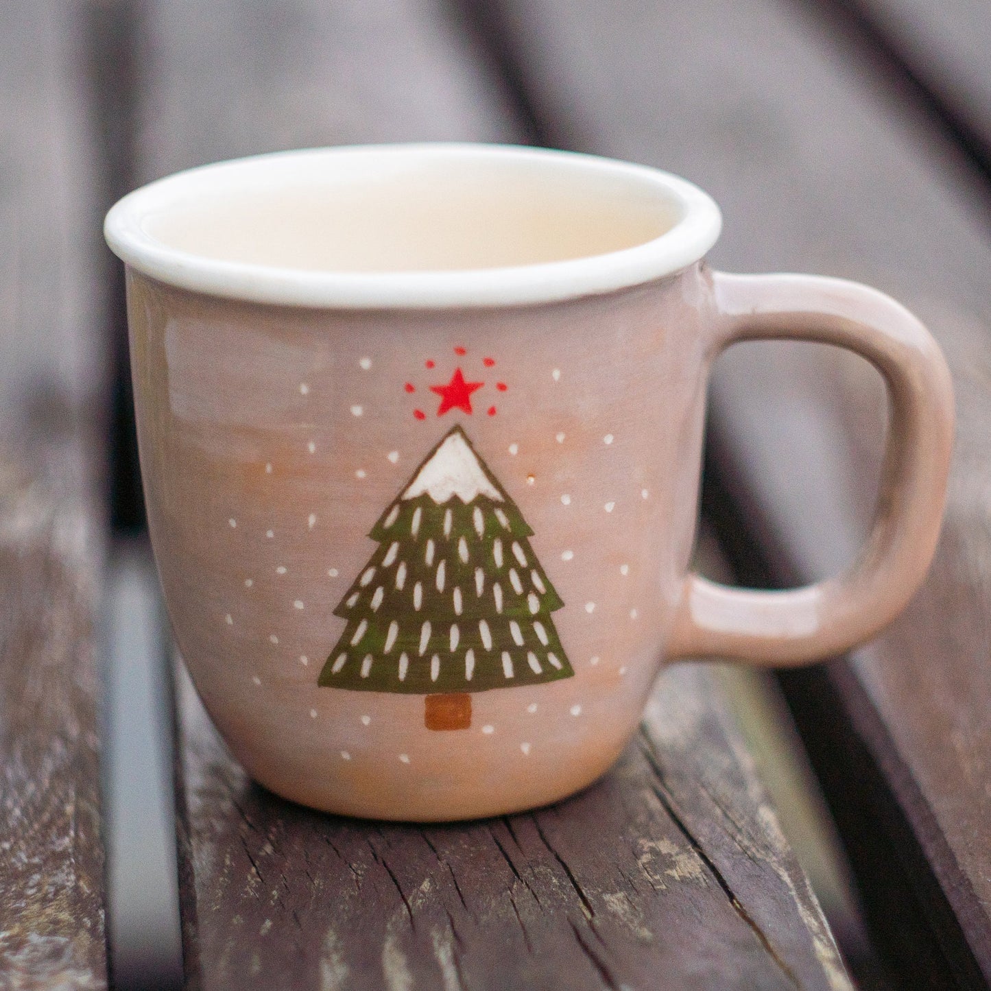 Christmas Coffee Mug - New Year Tree