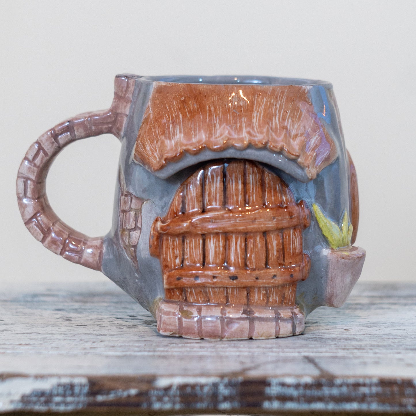 Farmhouse Decor Ceramic Mug, Handmade Coffee Mug, Pottery Mug