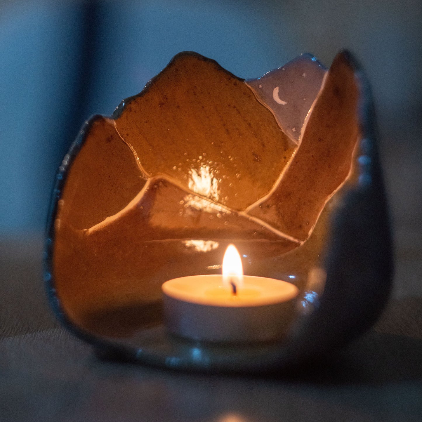 Candle Holder - Mountain Decor