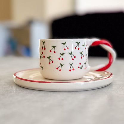 Cherry Mug, Espresso Cup