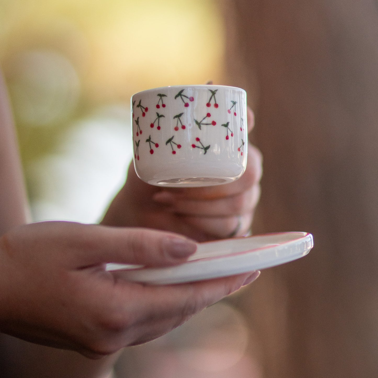 Cherry Mug, Espresso Cup