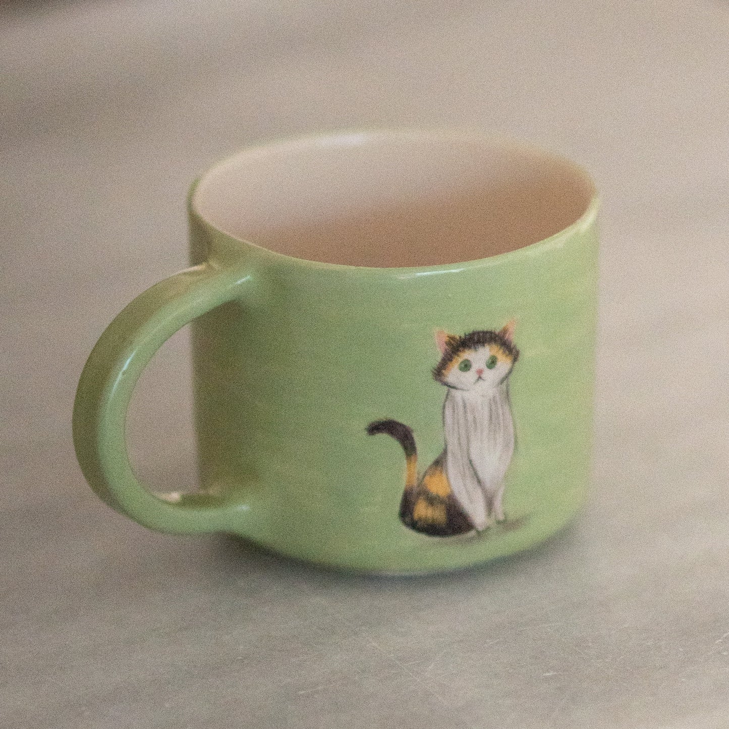 Cute Cat Coffee Mug for Cat Lovers | Handmade Ceramic Cup