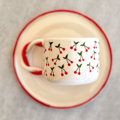 Cherry Mug, Espresso Cup