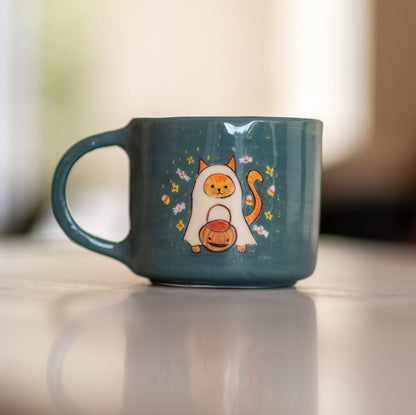 Halloween Mug - Cat Mom Mug