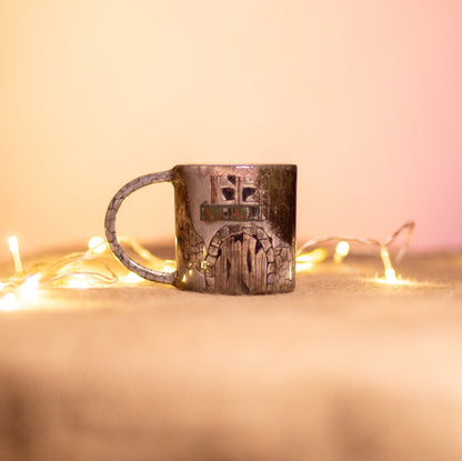 Halloween Haunted House Mug - Gothic Ceramic Mug