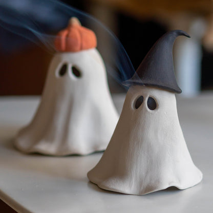 Ghost Incense Holder, Halloween Decor Idea