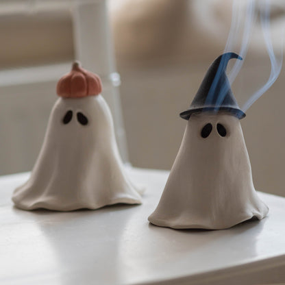 Ghost Incense Holder, Halloween Decor Idea