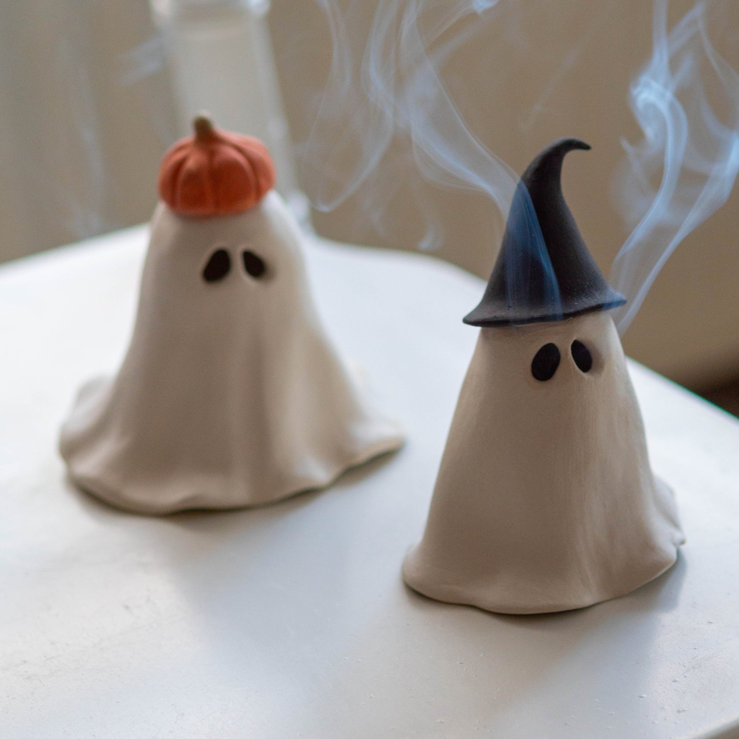 Ghost Incense Holder, Halloween Decor Idea