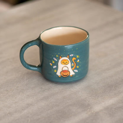 Halloween Mug - Cat Mom Mug