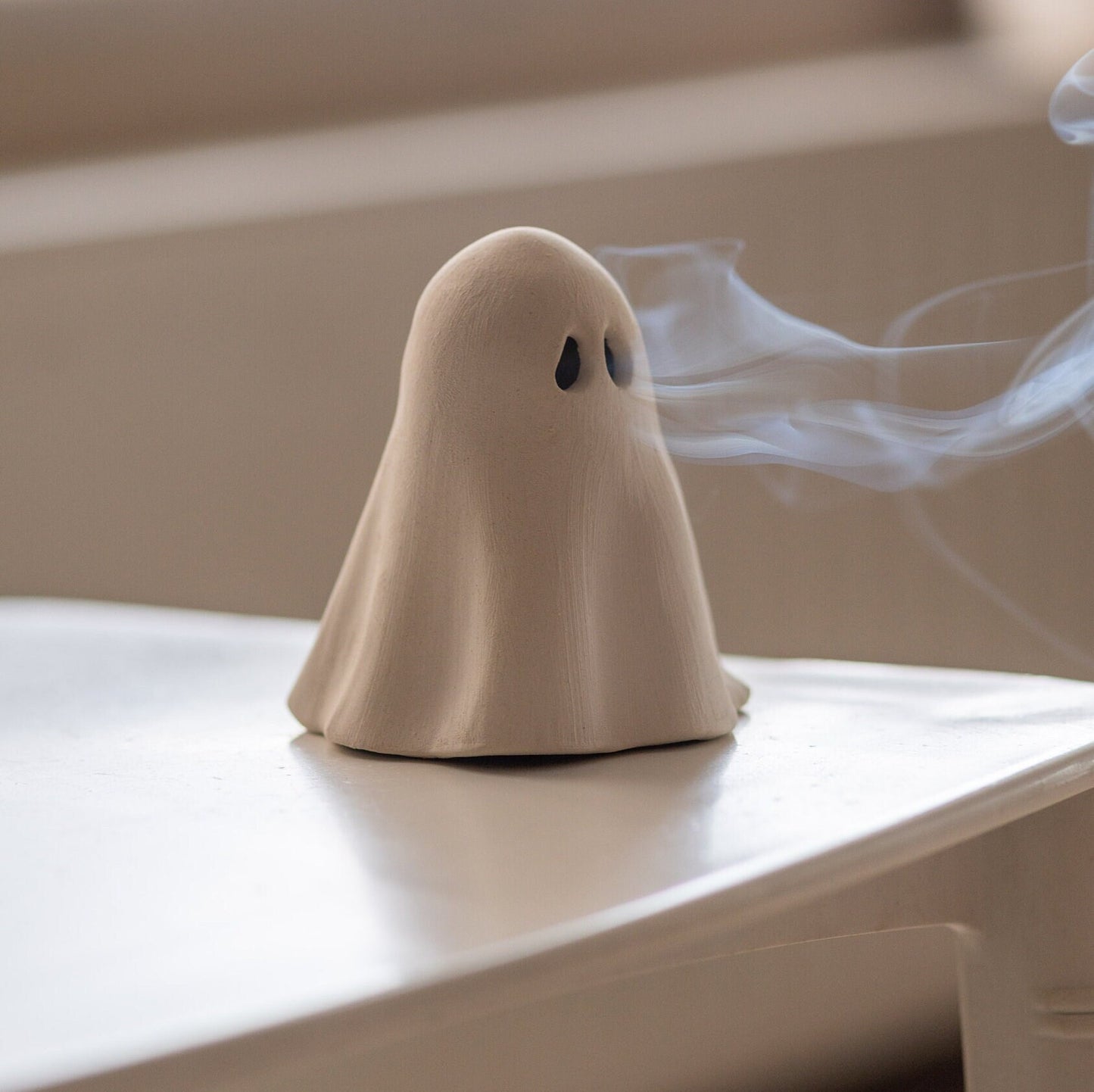 Ghost Incense Holder, Halloween Decor Idea