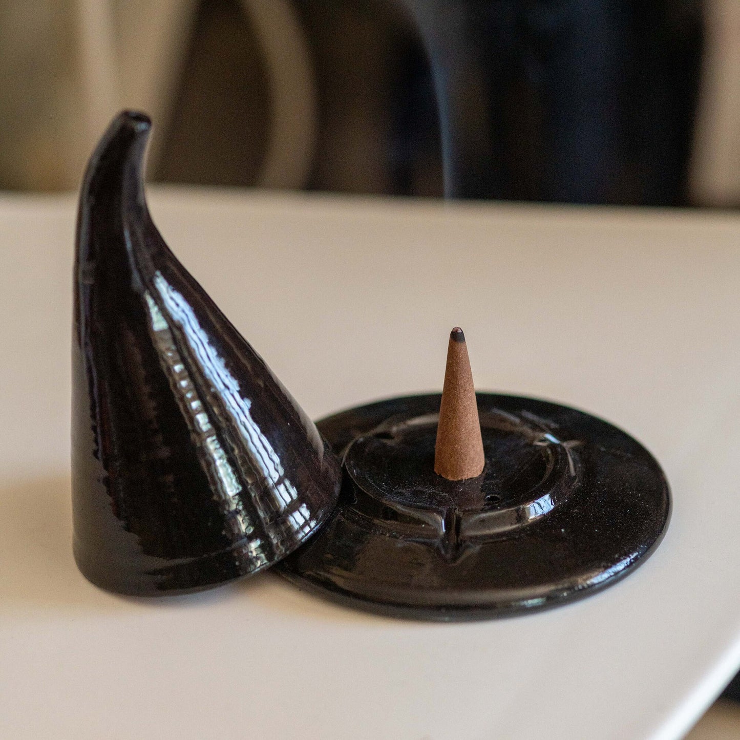 Witch Hat Incense Holder - Halloween Decor