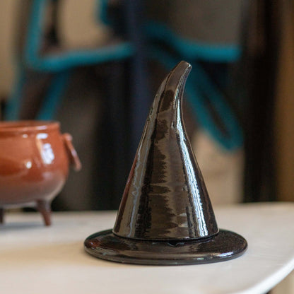 Witch Hat Incense Holder - Halloween Decor