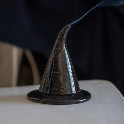 Witch Hat Incense Holder - Halloween Decor