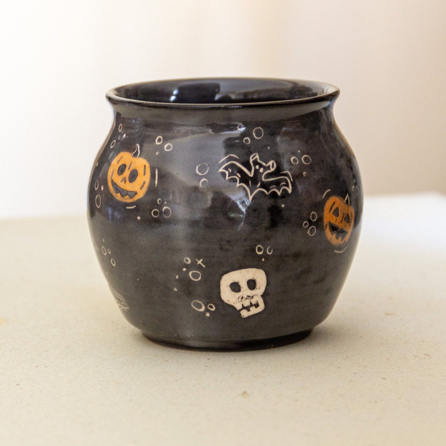 Cauldron Ceramic Coffee Mug - Halloween Mug