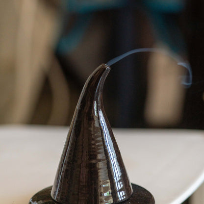 Witch Hat Incense Holder - Halloween Decor