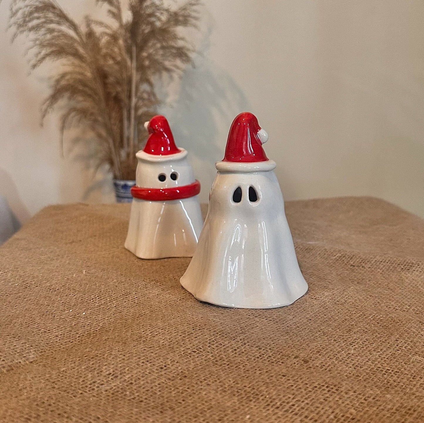 Christmas Decor - Ghost Tea Light Holder