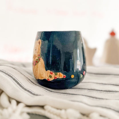 Christmas Coffee Mug, Cute Cat Coffee Mug