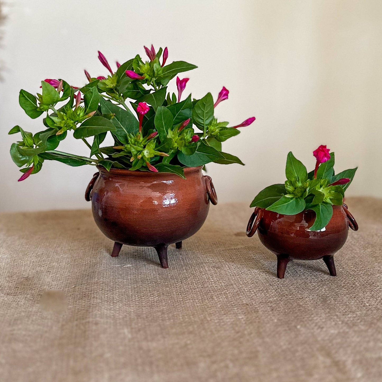 Cauldron Pot - Ceramic Planter