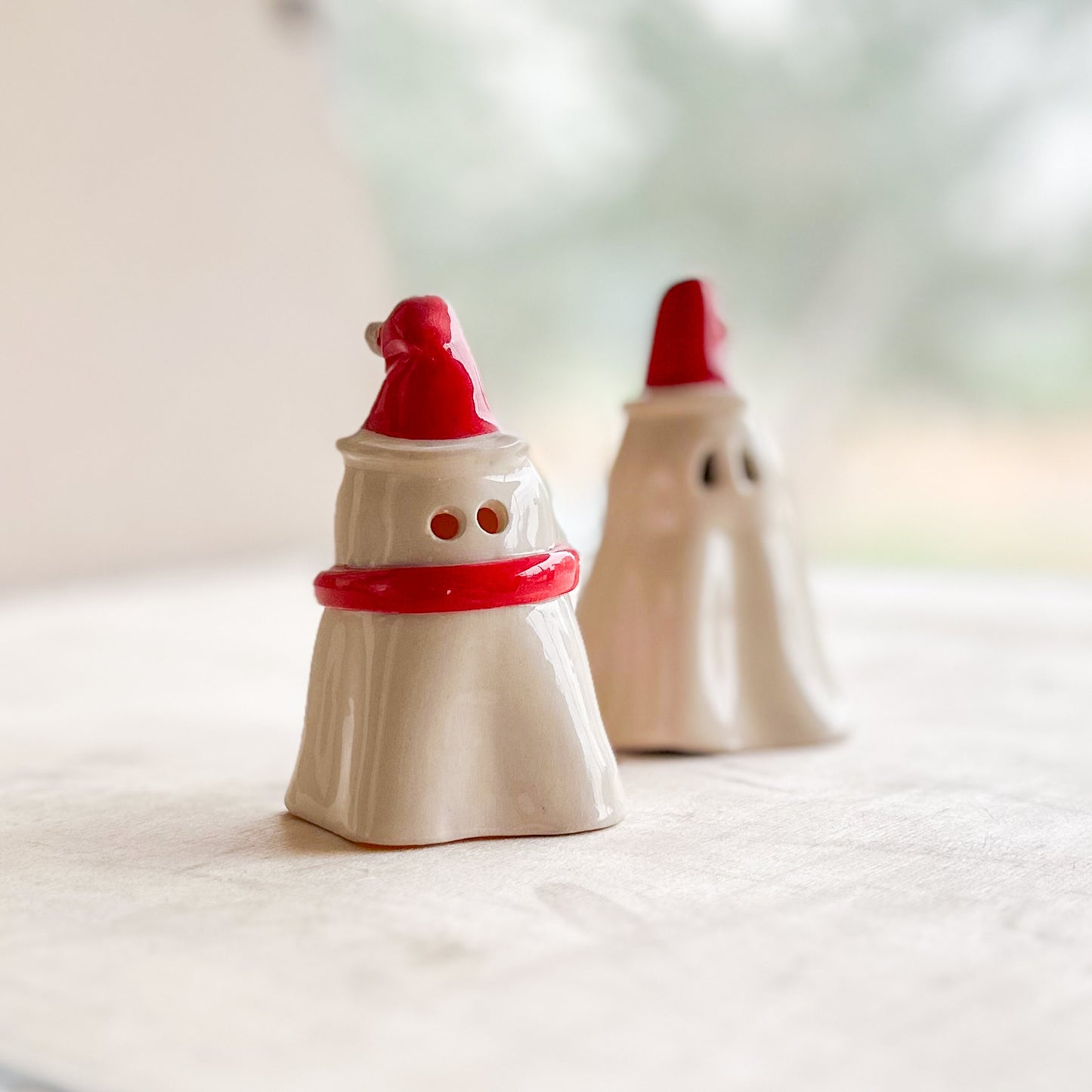 Christmas Decor - Ghost Tea Light Holder