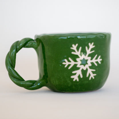 Christmas Gift Pottery Coffee Mug Tea Cup