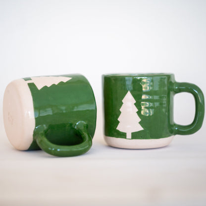 Christmas Coffee Mug - Handmade Mug Set