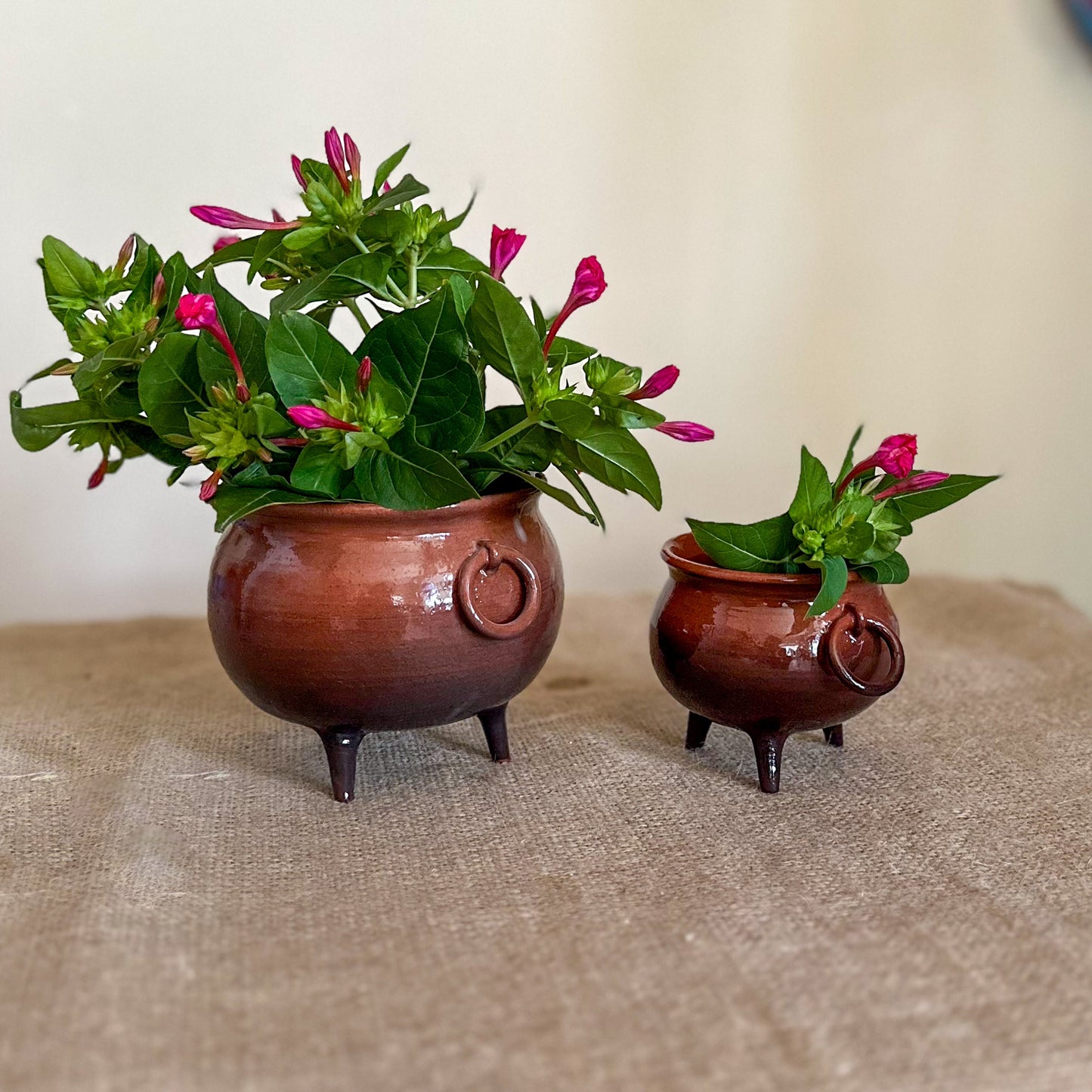 Cauldron Pot - Ceramic Planter