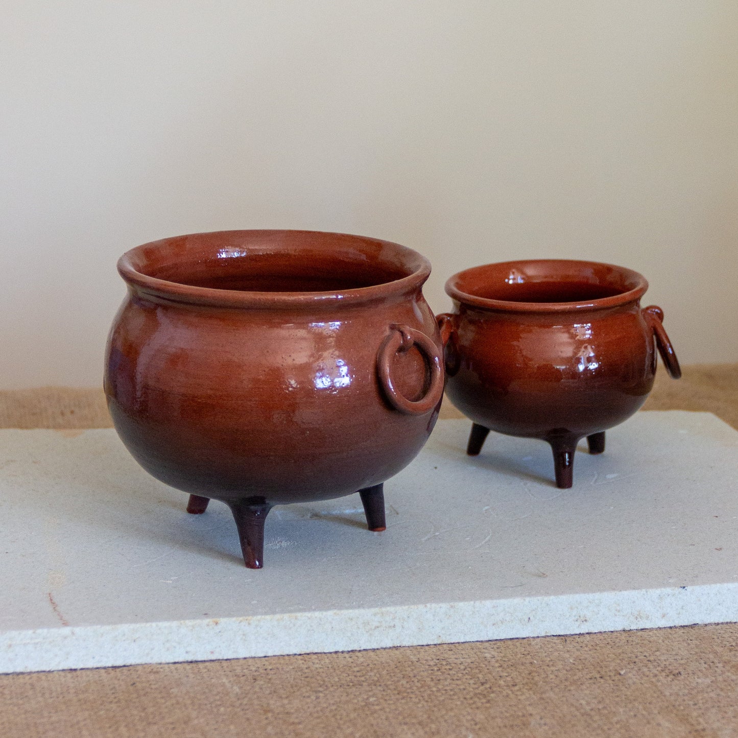 Cauldron Pot - Ceramic Planter