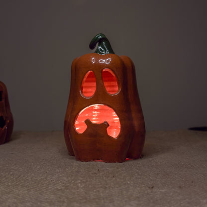 Halloween Decor Pumpkin Candle Holder