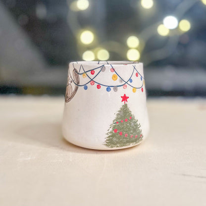 Christmas Cat Coffee Mug