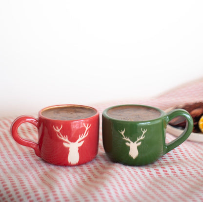 Christmas Coffee Mug - Christmas Decor Reindeer