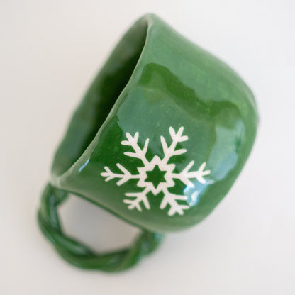 Christmas Gift Pottery Coffee Mug Tea Cup