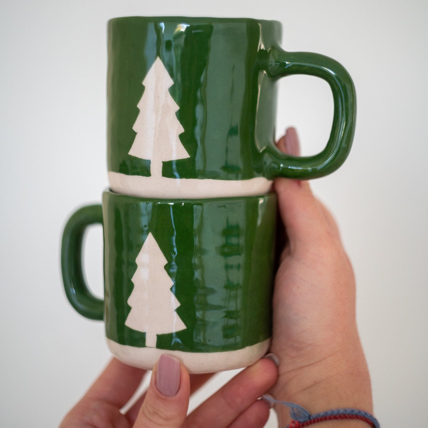 Christmas Coffee Mug - Handmade Mug Set