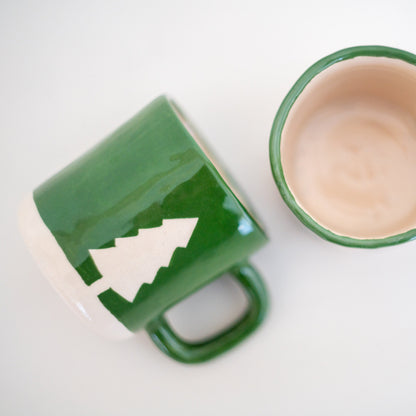 Christmas Coffee Mug - Handmade Mug Set