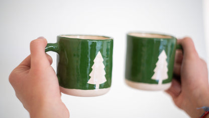 Christmas Coffee Mug - Handmade Mug Set