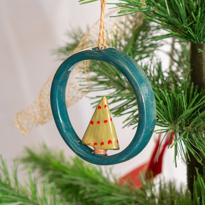 Christmas Tree Ornament - Hanging Ornament, Holiday Home Decor, Unique Holiday Gift