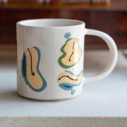 Handmade Pottery Coffee Mug - Salvador Dali, Art Lover Gift, Ceramic Mug, Tea Cup - Persistence of Memory