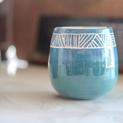 Ceramic Cup Wine Tumbler