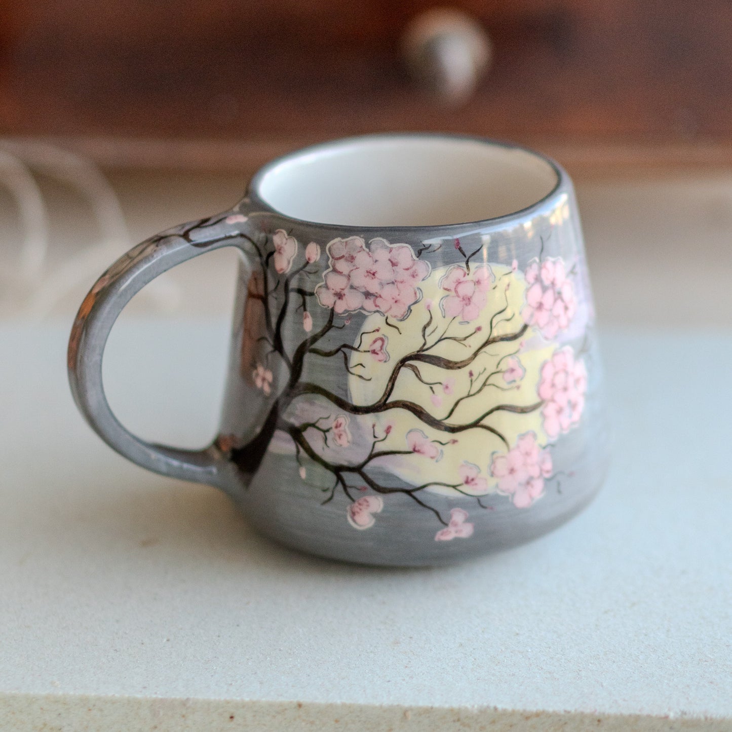 Cherry Blossom Mug - Sakura Coffee Mug