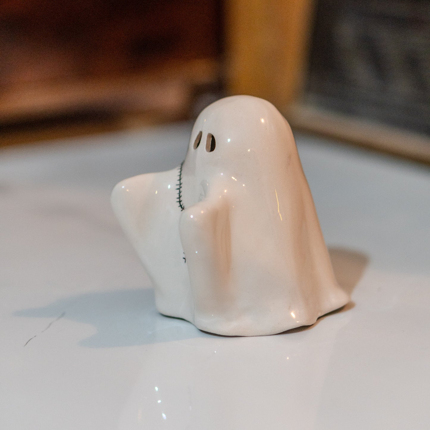 Ghost Incense Holder - Funny Home Decor, Ceramic Ghost Incense Burner