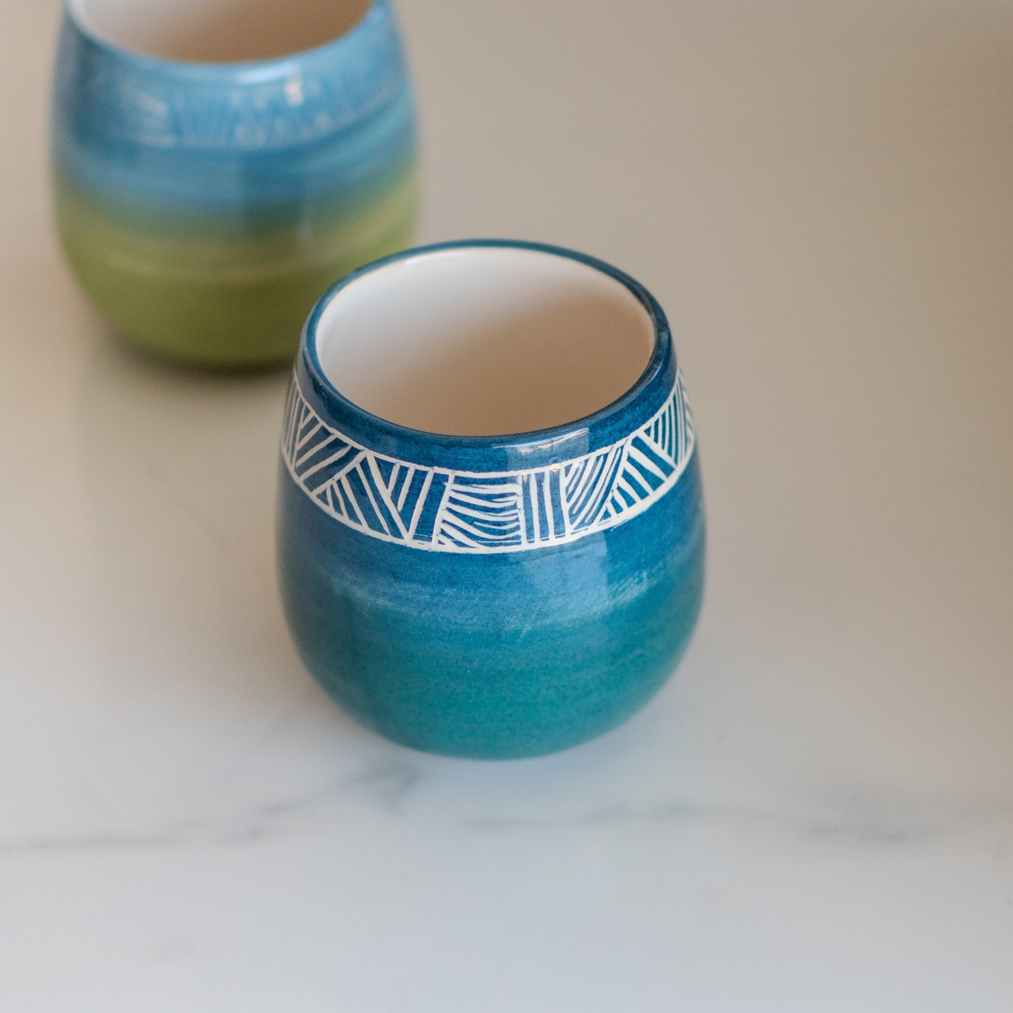 Ceramic Cup Wine Tumbler