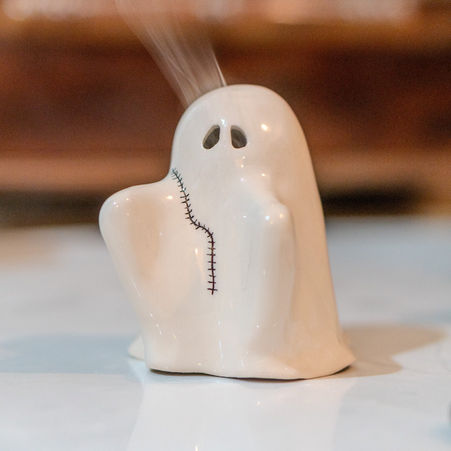 Ghost Incense Holder - Funny Home Decor, Ceramic Ghost Incense Burner