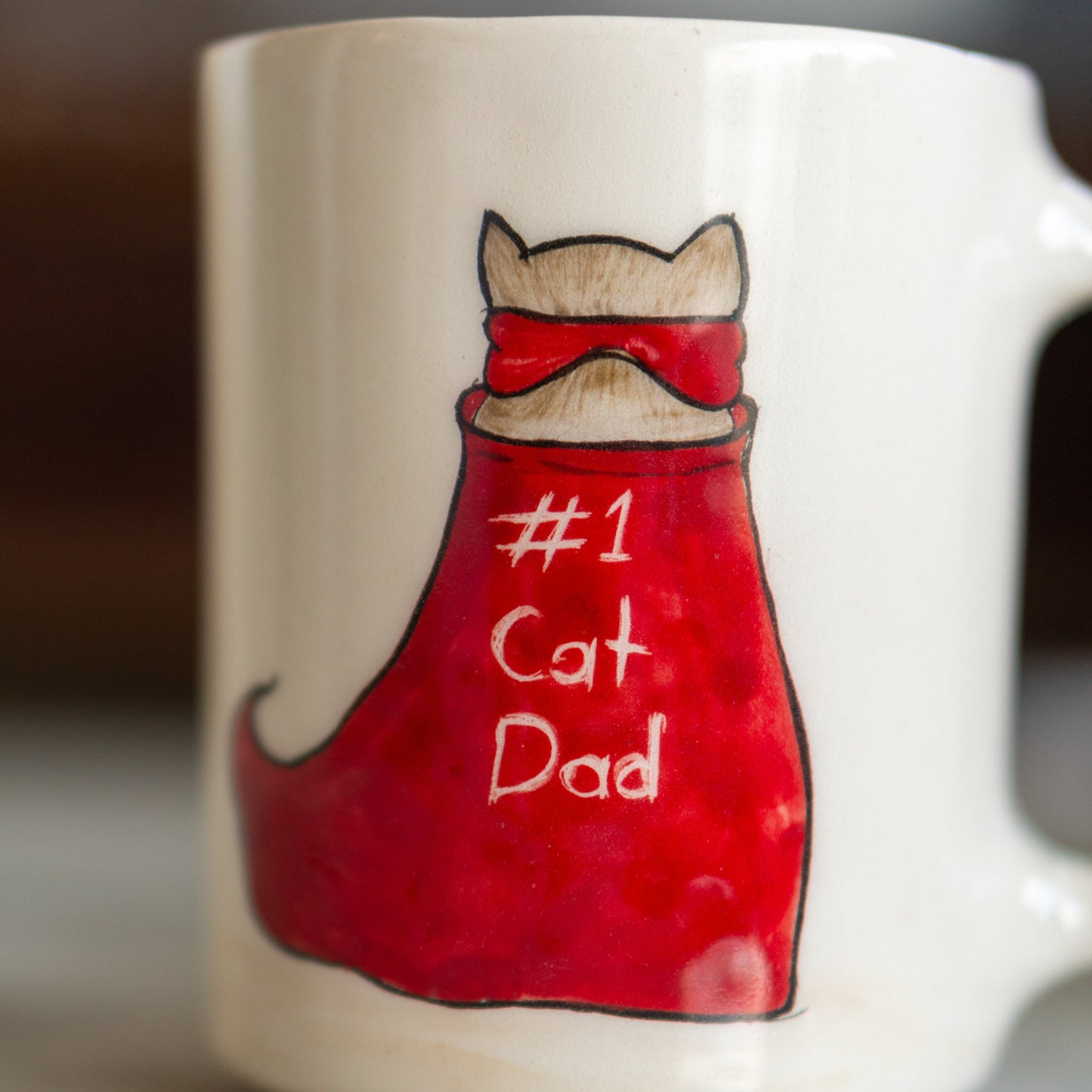 Superhero Cat Mug