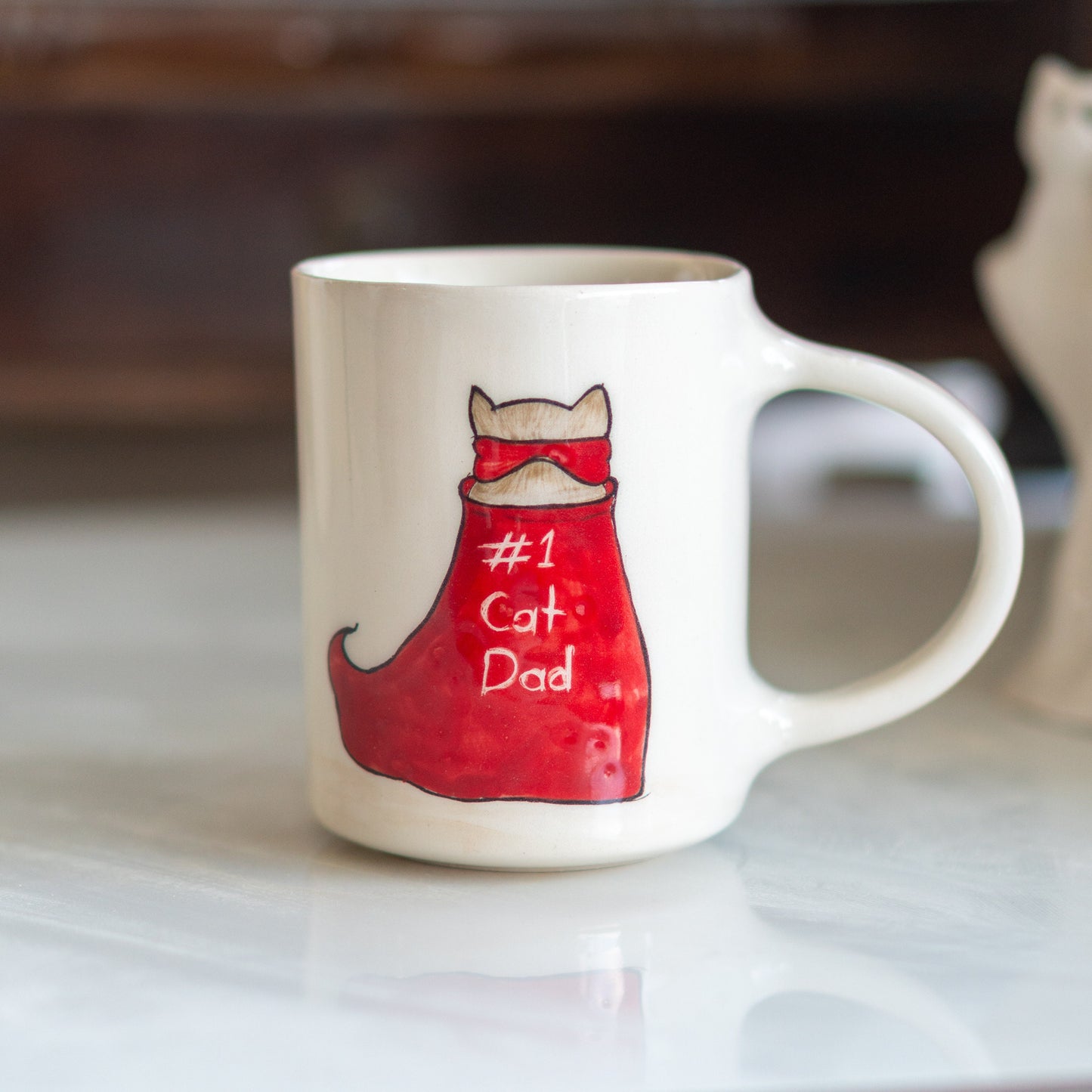 Superhero Cat Mug