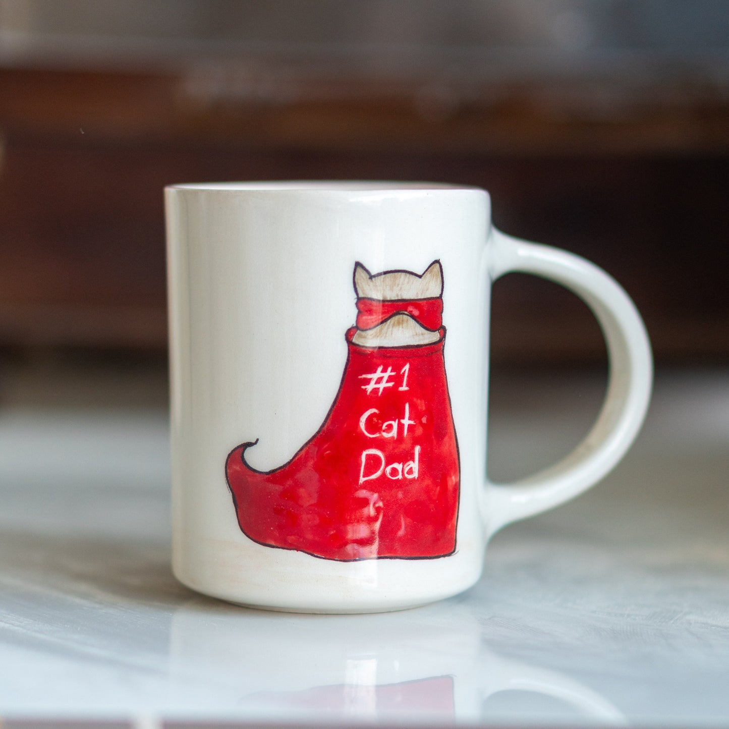 Superhero Cat Mug