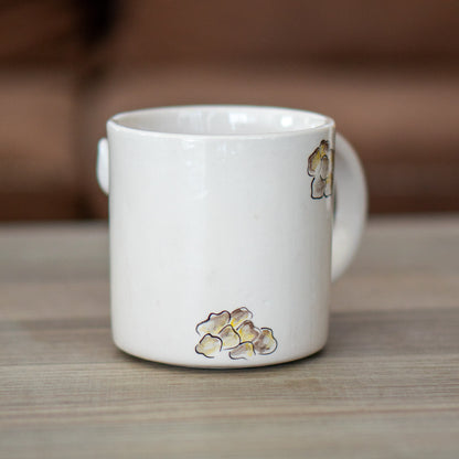 Pottery Cat Mug - Cute Cat Coffee Mug, Handmade Ceramic Mug, Cat Lover Gift