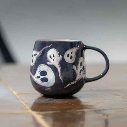 Cute Ghost Mug - Halloween Gift