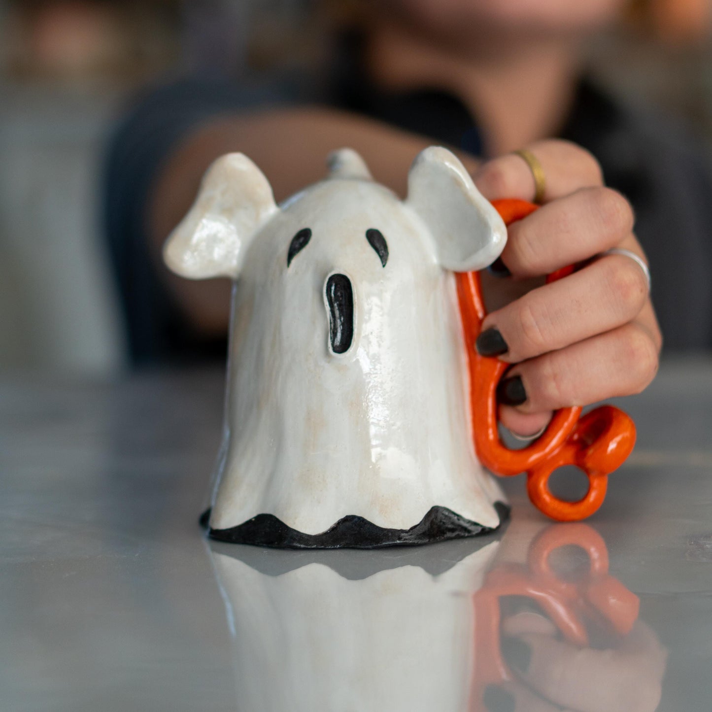 Boo Ghost Cup - Halloween Mug